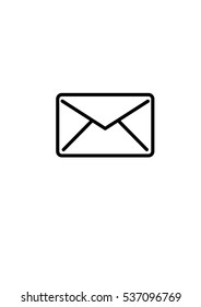 letter icon message icon mail icon