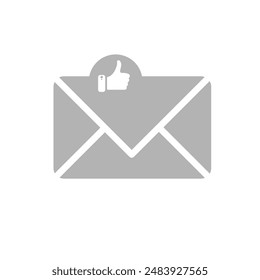 icono de letra sobre fondo blanco, Ilustración vectorial