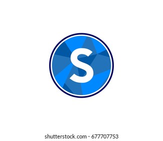 Letter icon S