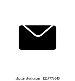 letter icon. Simple glyph vector of web set for UI and UX, website or mobile application