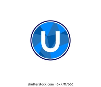 Letter icon U