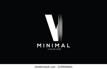 icono de letra V logotipo vectorial