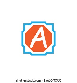  letter A icon vector design logo and symbol vector