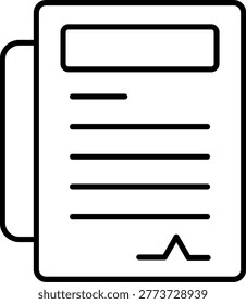 Letter Icon Vector Element line icon design vector icons