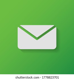 letter icon. Vector illustration EPS 10.