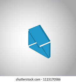 letter icon vector isolated on white background for your web and mobile app design, letter logo concept