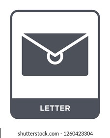 letter icon vector on white background., letter simple element illustration