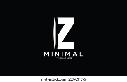 símbolo de letra icono Z logotipo vectorial