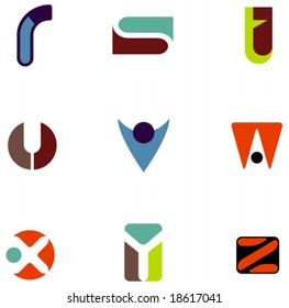 letter icons