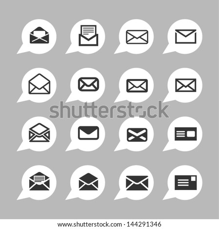 Letter icons for app