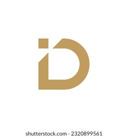 Letter ID Or Di Logo Design