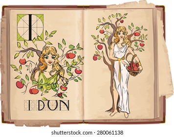 letter I with Idun 