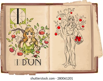 letter I with Idun 