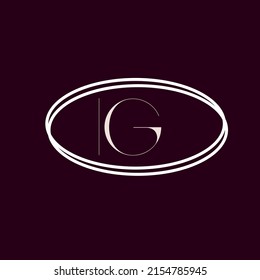 Letter IG GI monogram logo. creative minimal IG logo