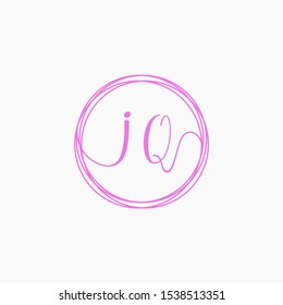 Letter IG logo template. Creative fashion logo design, couple letter , beauty icon. Initial handwriting or handwritten logo for identity. Logo with hand drawn style. wedding concept -vector