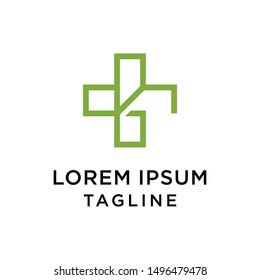 Letter IG Medical Creative Vector Logo Design
