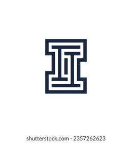Logo de la letra II o del doble I