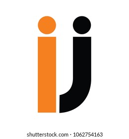 Letter Ij Logo