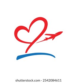 Letter IL or LI logo with Aeroplane icon, Transportation and traveling agency logo design with letter L, logo that usable for Ticketing Agency, Initial L letter with Aeroplane symbol