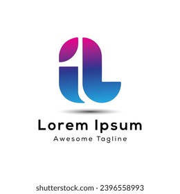 	
letter il logo design icon