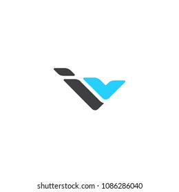 letter il logo template design vector