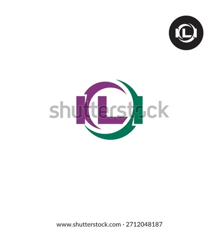 Letter ILI Logo Initials Acronym