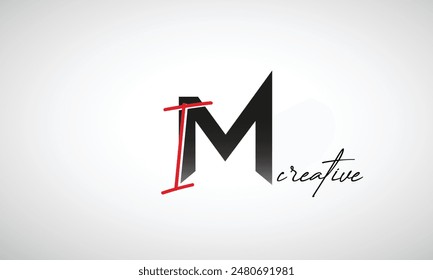 Letter IM Creative Clean Logo Design