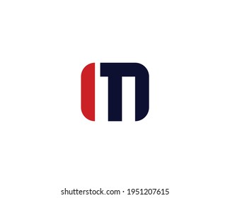 letter im logo design vector template