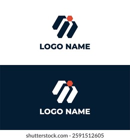 LETTER IM MODERN LOGO DESIGN TEMPLATE K