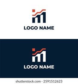 LETTER IM MODERN LOGO DESIGN TEMPLATE