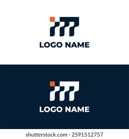 LETTER IM MODERN LOGO DESIGN TEMPLATE