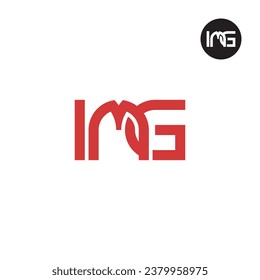 Diseño de logotipo de monograma IMG