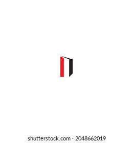 
letter i,N cool simple symbol logo vector