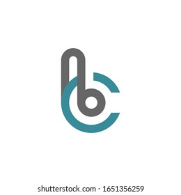 Letter / Initial BC logo design