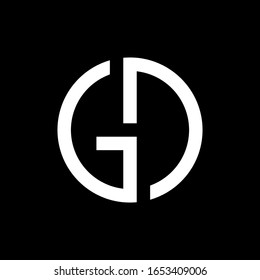 Letter / Initial GD logo design