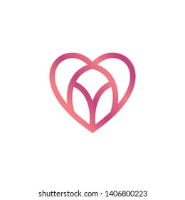 Letter / Initial HEALT logo design