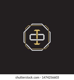 Letter Initial Io O Oi Monogram Stock Vector Royalty Free