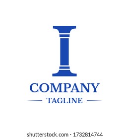 I Carta Ley inicial o logotipo de abogado