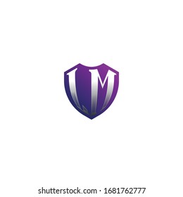 Diseño de logotipo de carta/LM inicial