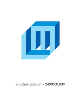 Letter Initial LM Logo Template
