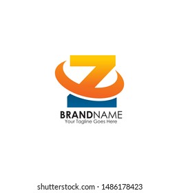 letter initial logo design template