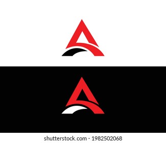 Plantilla de diseño de logotipo inicial de una carta.