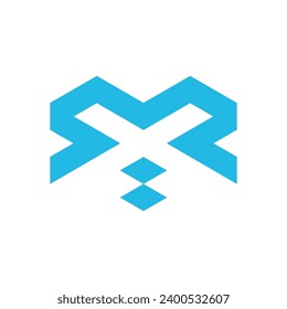 Letter Initial M Logo Design Template