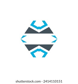 Letter Initial O Alphabet Logo Design Template
