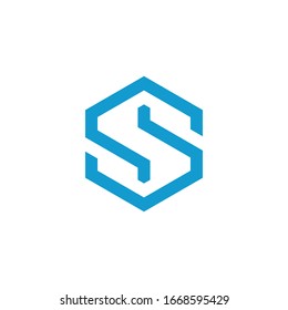 Letter / Initial S logo design