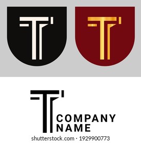  letter initial T logo design inspiration