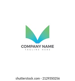 Letter Initial V Logo Design Template