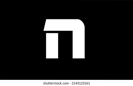 Letter Initial Vector Logo Design icon IN NI