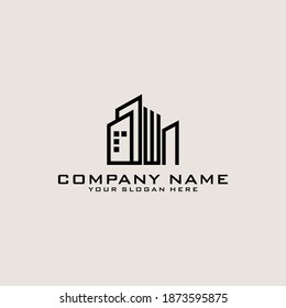 Letter Initial WN logo icon design template.