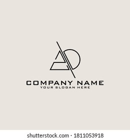 Carta Plantilla de diseño de iconos iniciales del logotipo ZD.